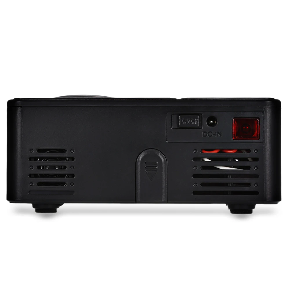 COOLUX RD 814 мини проектор 320x240 светодиодный для домашнего кинотеатра 1080 P Портативный