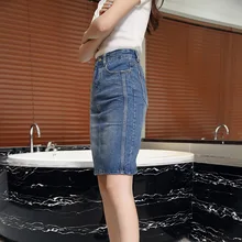 Горячая Распродажа, женская джинсовая юбка-карандаш, стрейчевая облегающая юбка средней длины CXZ