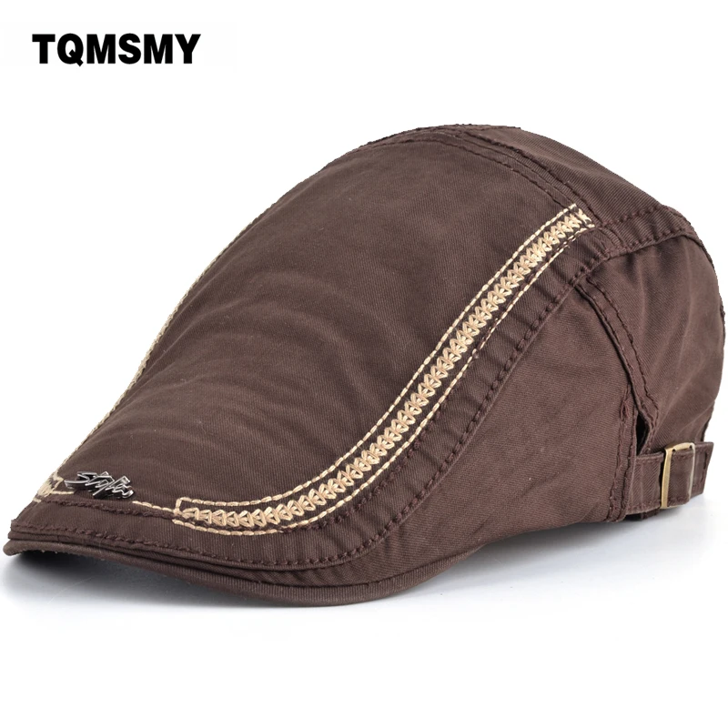 TQMSMY 2018 женские мужские хлопковые береты кепки s Newsboy Peaked шапка кепка Boinas шапки для
