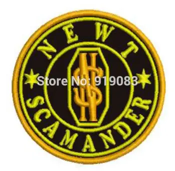 

3" Fantastic Beasts and Where to Find Them collector patch Newt Scamander iron on badge potter movie christmas gift