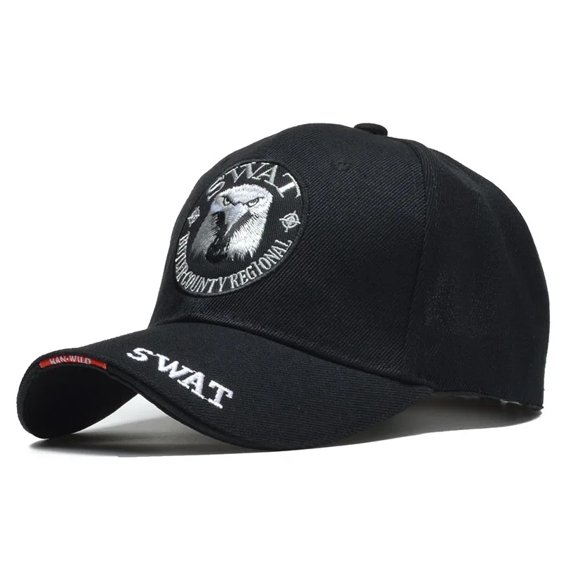 

SWAT Letter Mens Caps And Hats Baseball Cap Women Snapback Cotton Army Tactical Cap Gorras Para Hombre