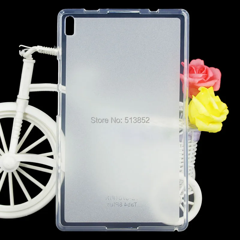KTG1142_1_High Quality Pudding Anti Skid Soft Silicone TPU Protection Case for Lenovo Tab 4 8 Plus TB-8704F 8704N