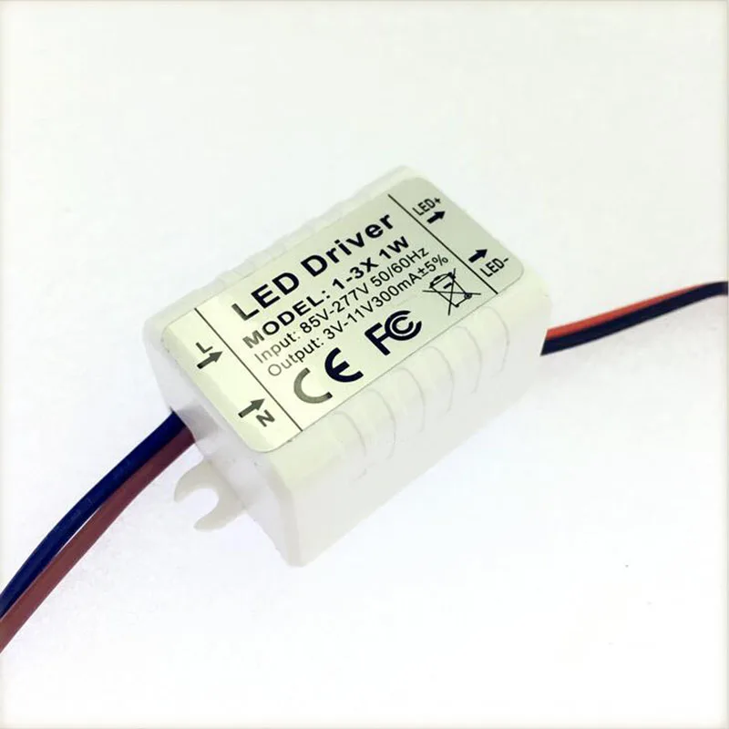 1 3*1W Ceiling Light 1W 2W 3W LED External Drive Power LED Power Driver