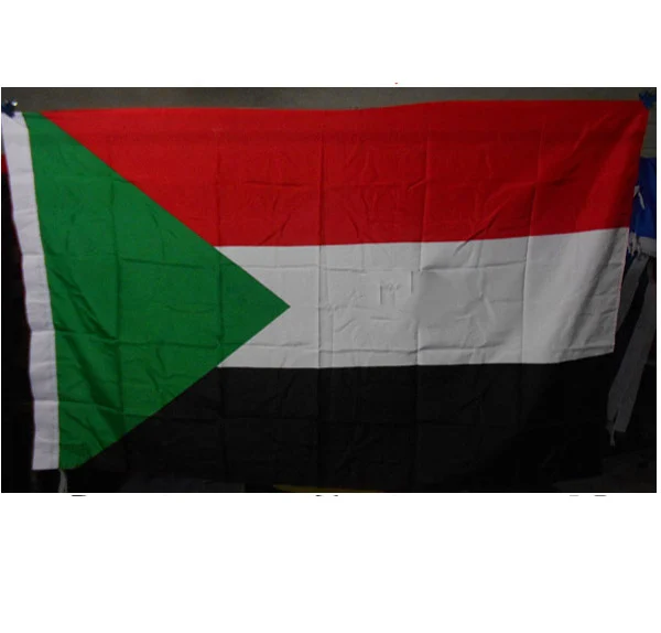 Флаг Sultan, суданский полиэстер, флаг 5*3 фута 150*90 см, высокое качество, висячие и летающие