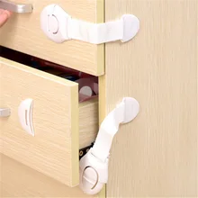 10 шт./партия, защита блокировки для детей, запирающиеся двери для детей, детская безопасность, пластиковый замок