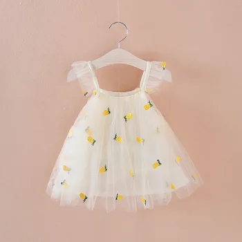 

Baby Girl Summer Dress Newborn Clothes Infant Toddler Dresses For Girls Princess 1st Birthday Party tutu Dress 0-2years Vestidos