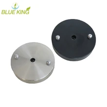 10 см потолочная Базовая пластина круглый металлический подвесной светильник аксессуары современный стиль украшения для спальни дома черный белый серебристый цвет