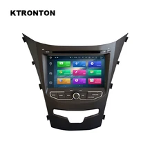 Nuovo! 4g di RAM Android 8.0 o 8.1 Octa-core GPS di Lettore DVD Dell’automobile per Ssang Yong Korando 2014- 2017 con Radio BT Wifi Nav, audio Video