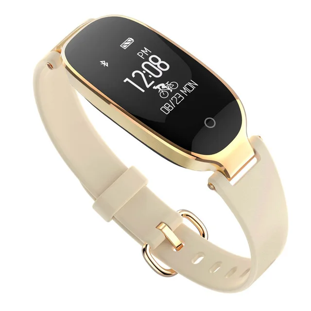 s3 / S3 Plus Smart Watch Waterproof Women smart band Heart Rate Monitor Smartwatch relogio inteligente For Android IOS Xiaomi - Цвет: S3 gold