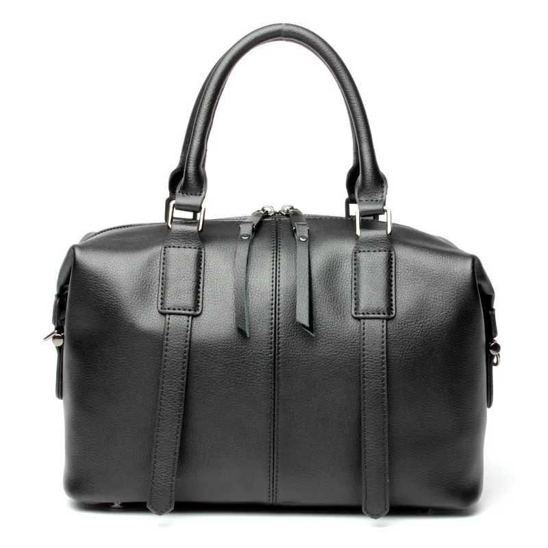 Women's New Leather Pillow Multi-Colored Tote Bag Fashion European and American Leather High-Volume Boston Bag