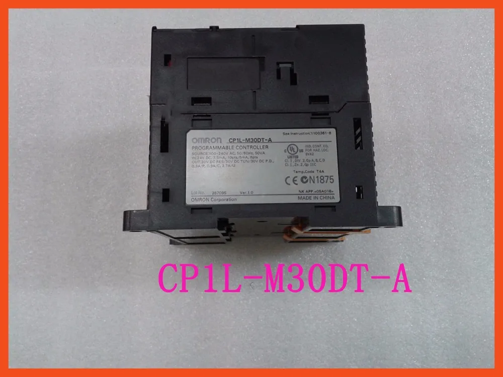 

OMRON PLC CONTROLLER , PLC MODULE PLC module CP1L-M30DT-A CP1L CPU unit AC100-240V 18 DI 12 DO Transistor new