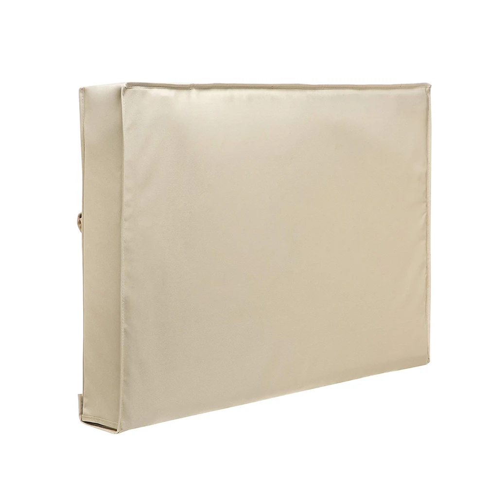 Outdoor TV Cover Weatherproof Dust-proof Beige 32" 36" 40" 46" 50" 55" 60" 65" Protect TV Screen Garden Patio outdoor tv cover tv cover