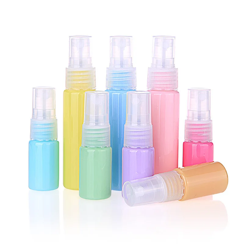 10ml 30ml Marcaroon Color Refillable Spray Bottle Atomizer for Lotion