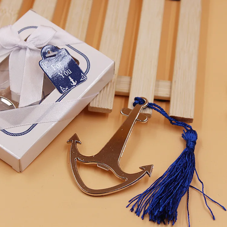 20PCS/LOT Anchor Wine Bottle Opener in Gift Box Party Favors