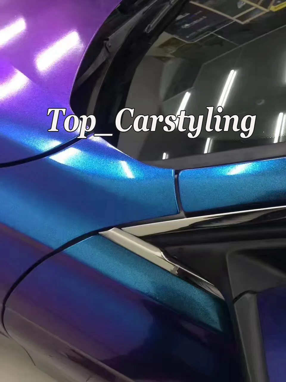 rainbow drift kmpf gloss chameleon vinyl car wrapping film foil (4)