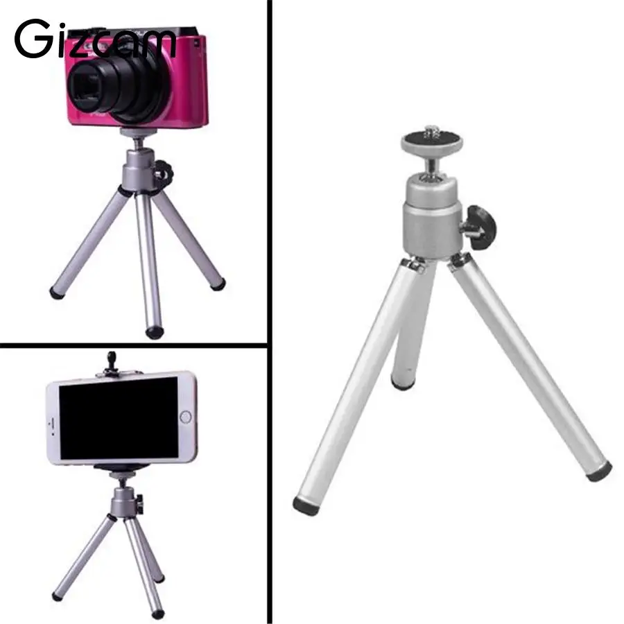 Gizcam Rotating Portable Mini Travel Flexible Tripod Stand Holder For