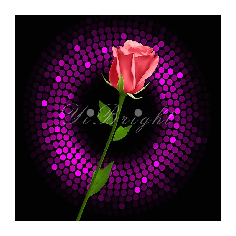 

DIY Diamond Painting Cross Stitch Diamond Embroidery Square "Rosa Mexicana"Cross Stitch Kit Home Decorations Handcraft Gift LRR