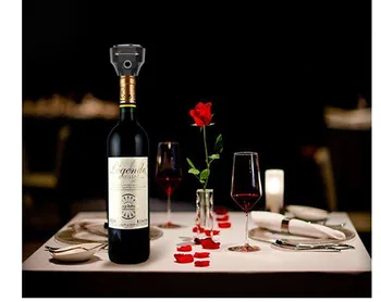 

red wine decanter Electric wine decanter Expandable suction head LCD display Battery powered