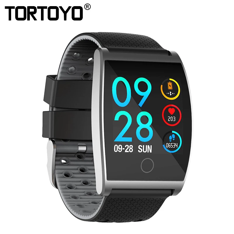 TORTOYO QS05 Спорт Смарт Браслет приборы для измерения артериального давления сердечного ритма мониторы Bluetooth фитнес трекер часы iOS