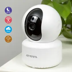 ATFMI HD720P облако Беспроводной IP Камера Ночное видение двухстороннее аудио Главная безопасности CCTV сетевая камера с WiFi Видеоняни и радионяни