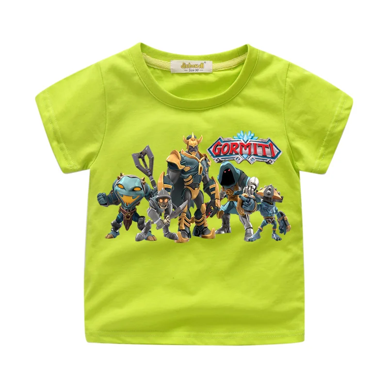 Hot Games Gormiti Tshirts Costume Kids Clothing Children Summer Short Sleeve O-Neck T-shirts Clothing Boys Girls Tee Tops WJ199 (7)