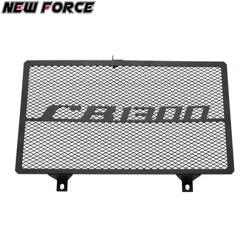 

Black Motorcycle radiator grille guard protection for honda cb 1300 2003-2008 CB1300 2004 2005 2006 2007