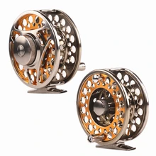 Lg85 full metal 3 shaft line wt 5/6 fishing reel gear ratio 1:1 fly reel fly fishing fishing tackle