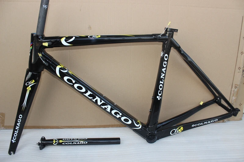 COLNAGO Ограниченная серия C60 дорожные рамы полный углеродного волокна дорожный велосипед рама