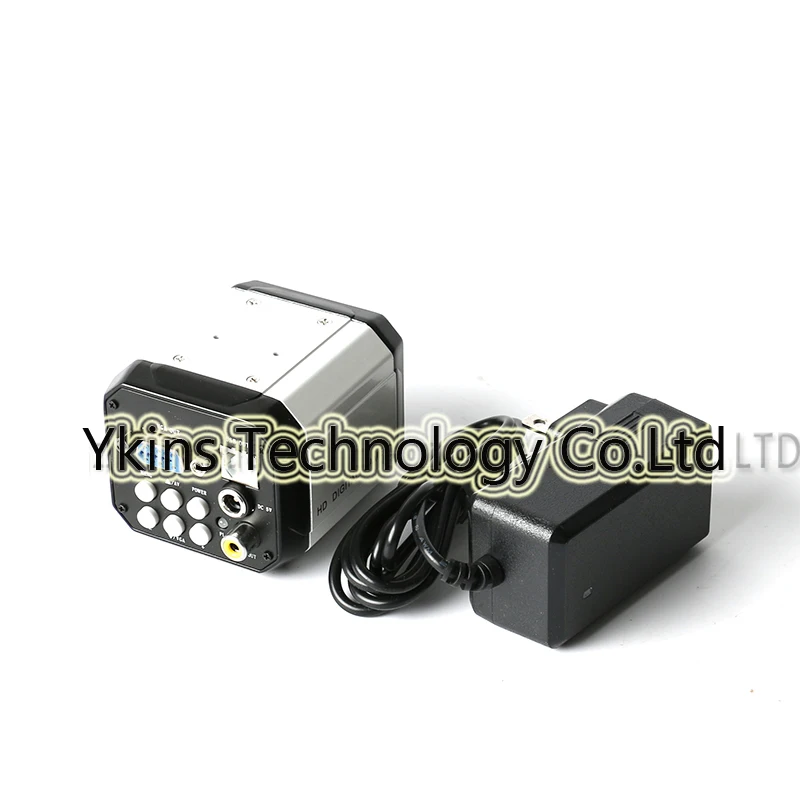 HD цифровой 3 в 1 промышленный микроскоп набор камера Лупа VGA USB AV ТВ компьютер видео