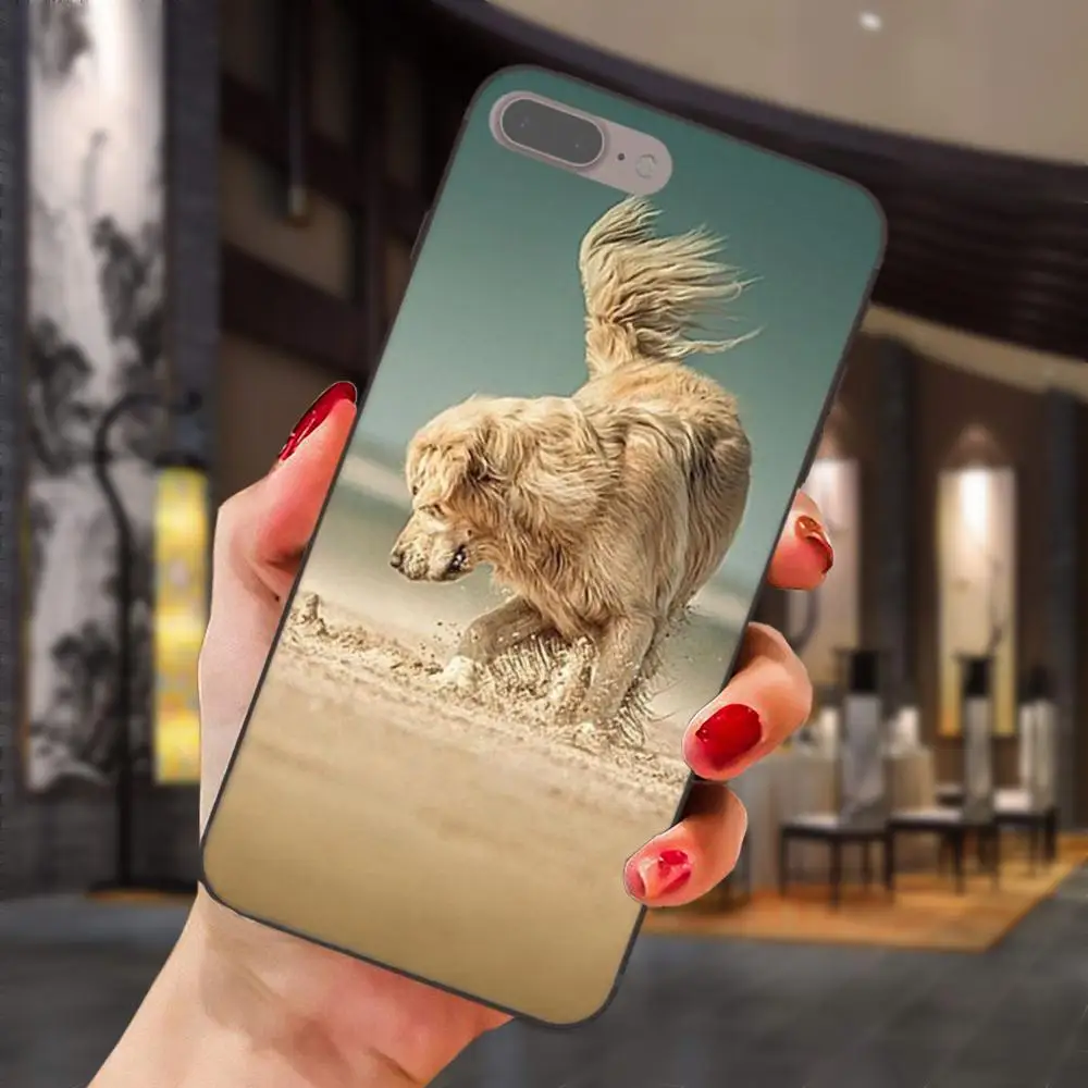 Золотой ретривер собака для Xiaomi Mi Mix Max Note 2 2S 3 5X6 6X8 9 SE A1 A2 Lite Play Pro F1 мягкий милый