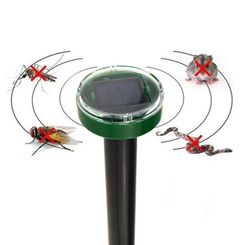 

Mole Repeller Solar Power Ultrasonic Pest Repeller Gopher Mole Snake Repeller Professional Insect Repellent Scentless