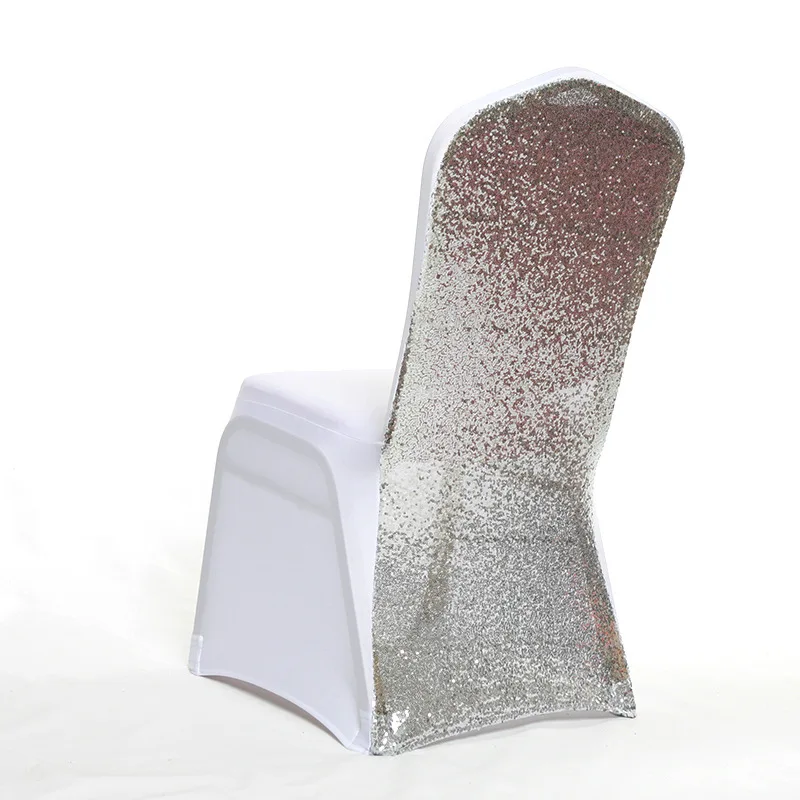 sequin back chair cover