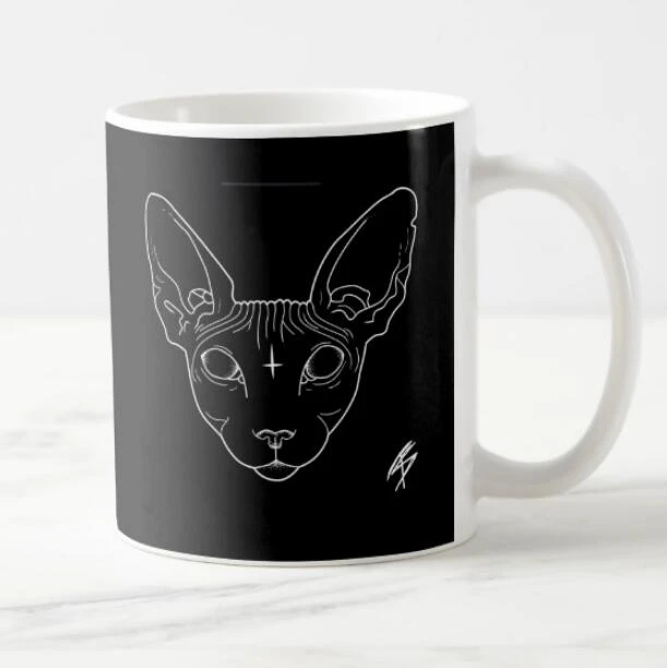 Don Sphynx Cat Ceramic Coffee Tea Mug Cup 11 Oz Don Sphynx Cat Ceramic Coffee Tea Mug Cup 11 Oz