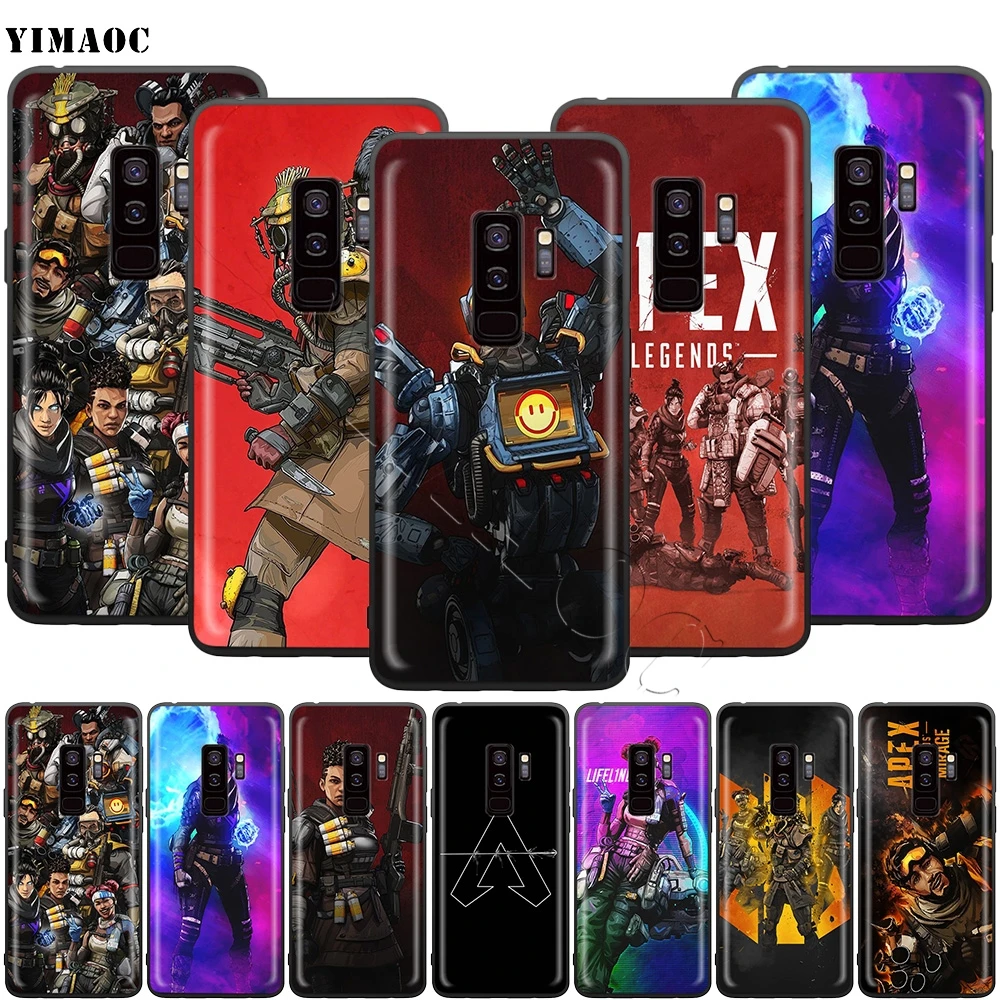 Мягкий силиконовый чехол YIMAOC Apex Legends для Samsung Galaxy S6 S7 Edge S8 S9 Plus A3 A5 A6 Note 8 9 | Мобильные