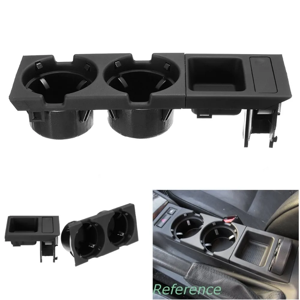 FRONT CENTER CONSOLE CUP//DRINKS HOLDER BLACK FOR BMW 3 SERIES E46 51168217953