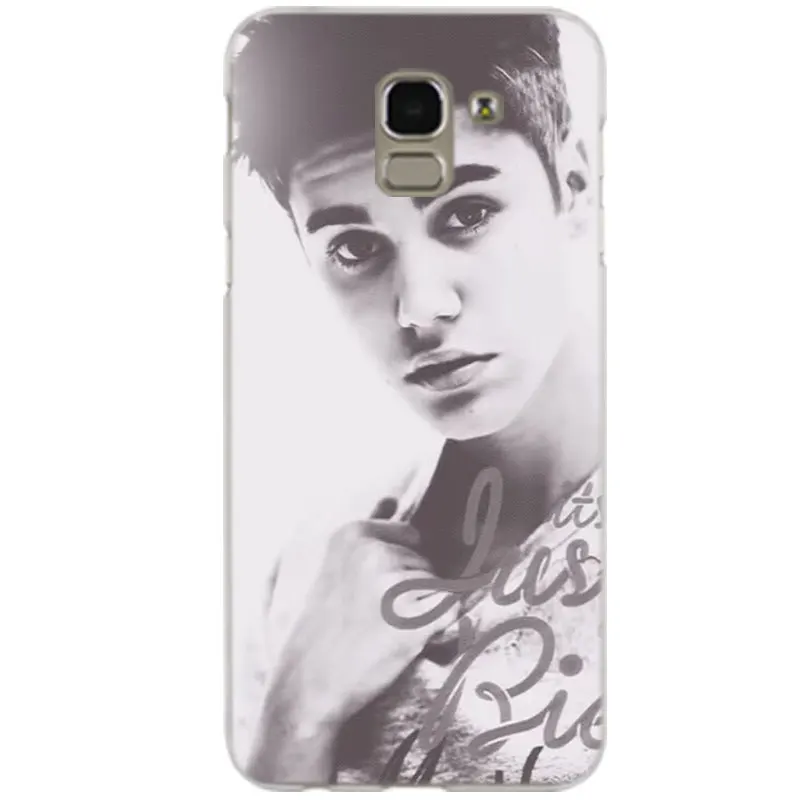MEIBAI Justin Bieber singer Transparent Hard Case for Samsung Galaxy J3 J5 J7 2017 EU J4 plus J2 core J2 pro 2018 J7 max