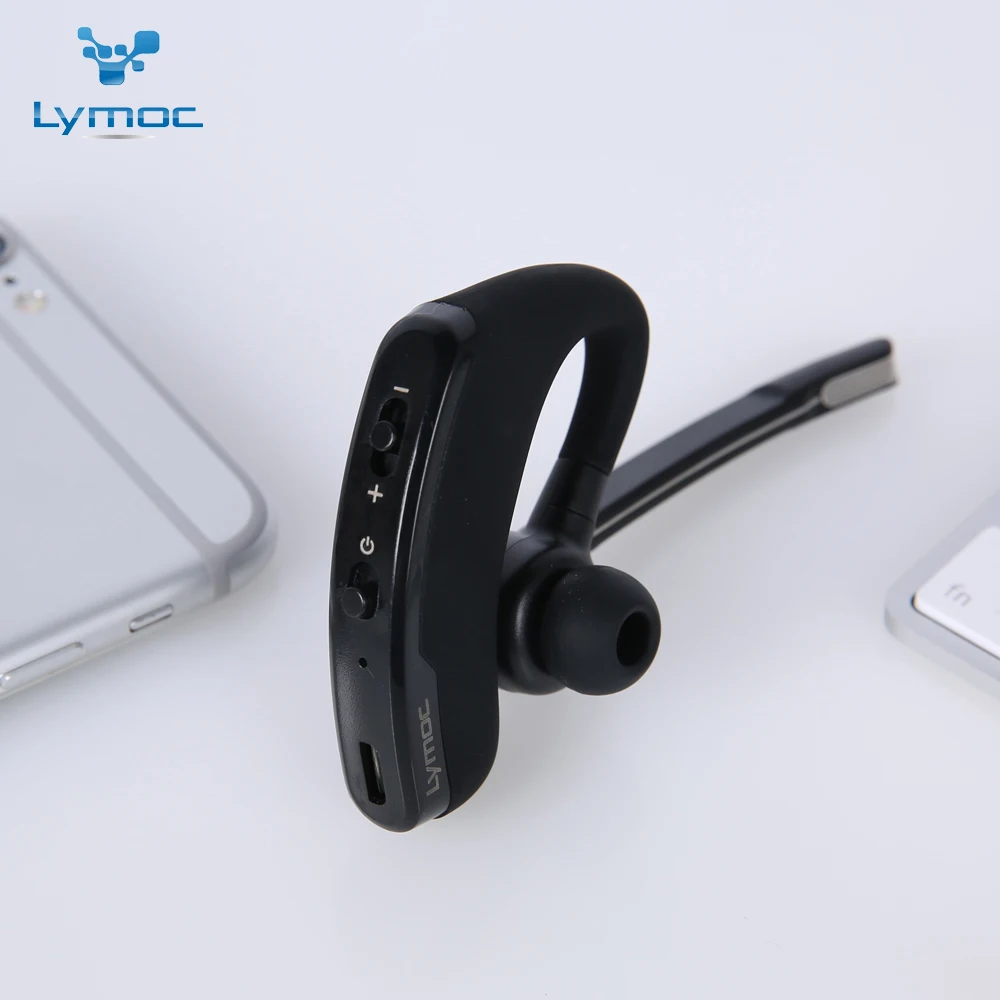Lymoc V8S бизнес bluetooth-гарнитура беспроводные наушники автомобильный Bluetooth V4.1 телефон громкой связи микрофон музыка для iPhone Xiaomi samsung