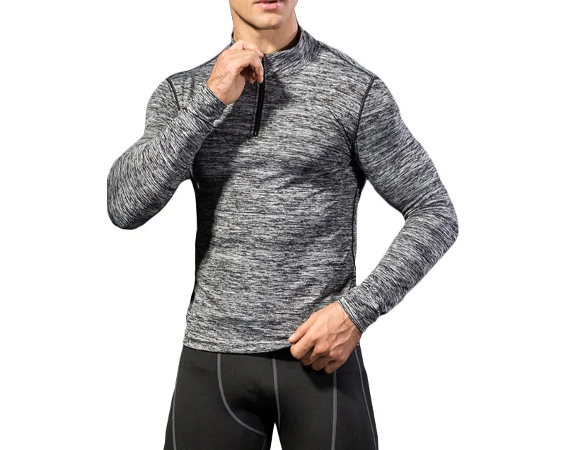 Men's Fleece Long Sleeve T-shirts (2)