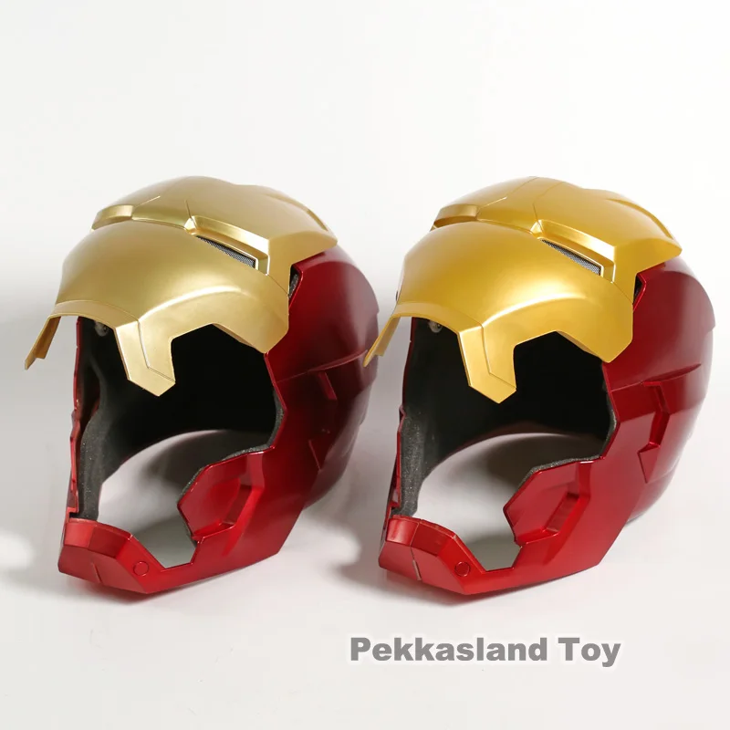 

Iron Man Motorcycle Helmet Cosplay Mask for Child Adult Touch Sensing Mask with LED Light Super Hero Series Doll 1:1 Ironman
