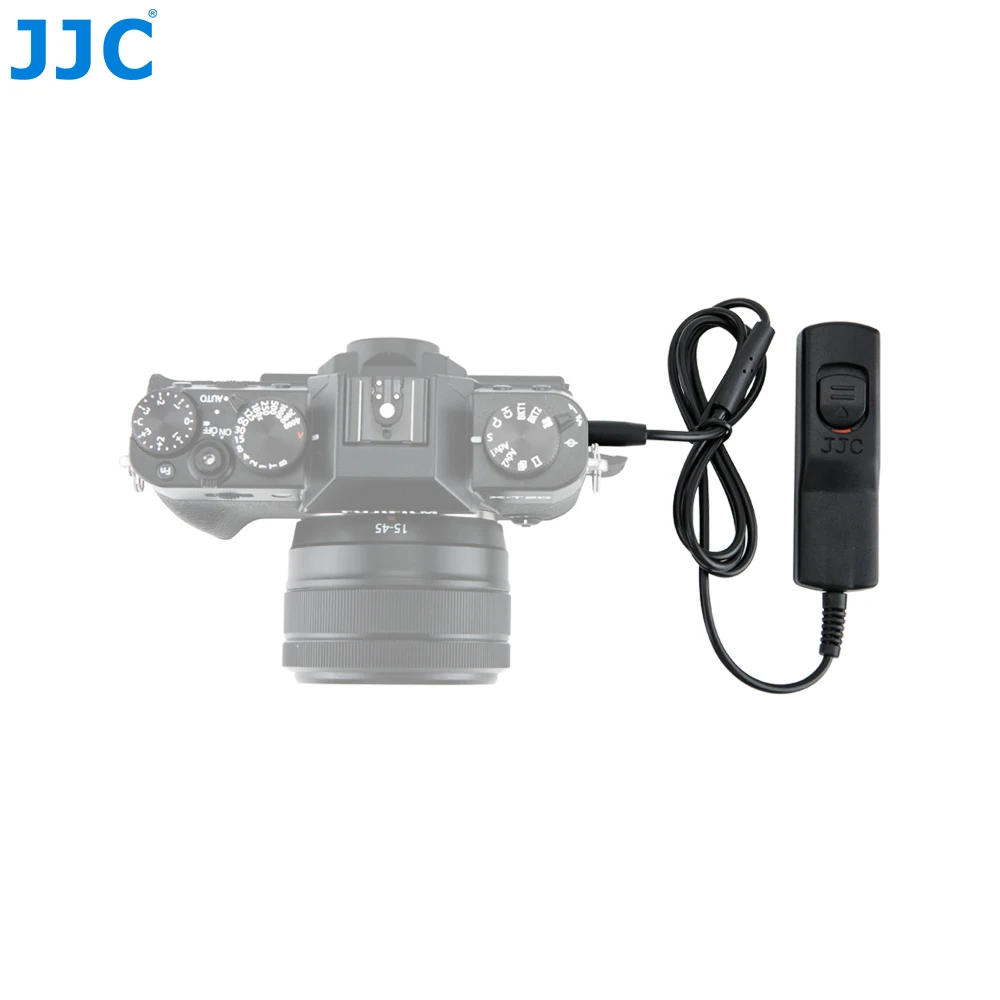 JJC RR-100 Cable Wired Shutter Release Remote Control For Fujifilm X100VI X-H2 X-T100 X-A7 XT100 XT4 XT3 XH1 XPro3 XPro2 XT30