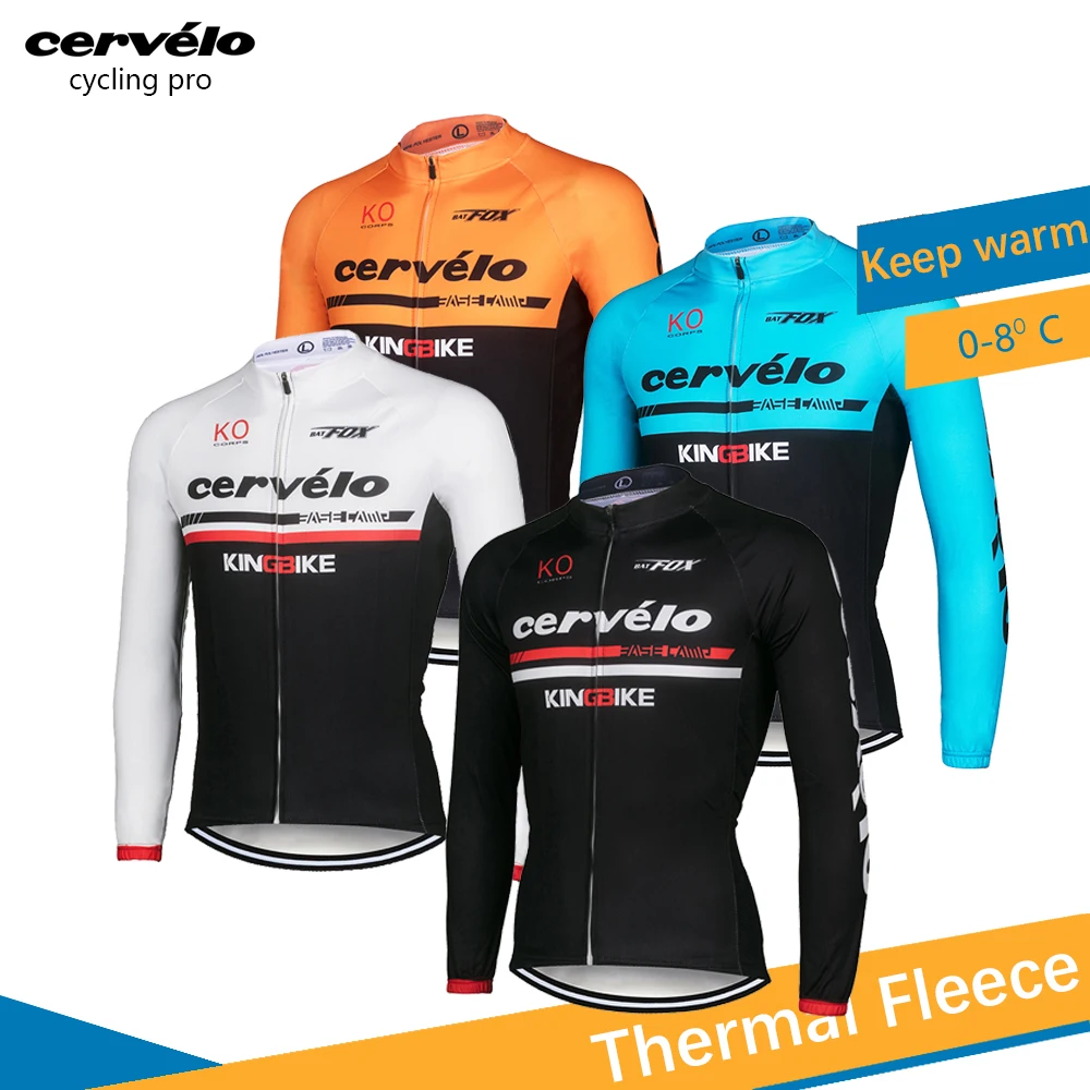 

2019 Men's Winter Thermal Cycling Clothing Super Warm Fleece Jersey Uniform 9D Gel Pad Mtb Bike Wear Roap Ciclismo Winter Bike