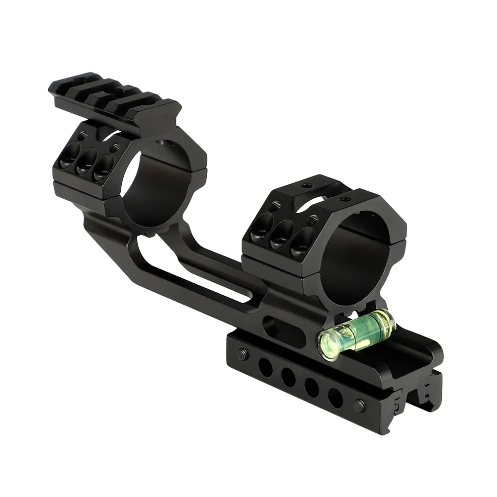 Cauda de Andorinha Ohhunt 20mm Picatinny Weaver Riflescope Anéis Caça 25.4mm 30mm Offset Escopo Montar Trilho Bolha Nível 11mm 3 - 8 5 20mm picatinny weaver riflescope anéis caça 25.4mm
