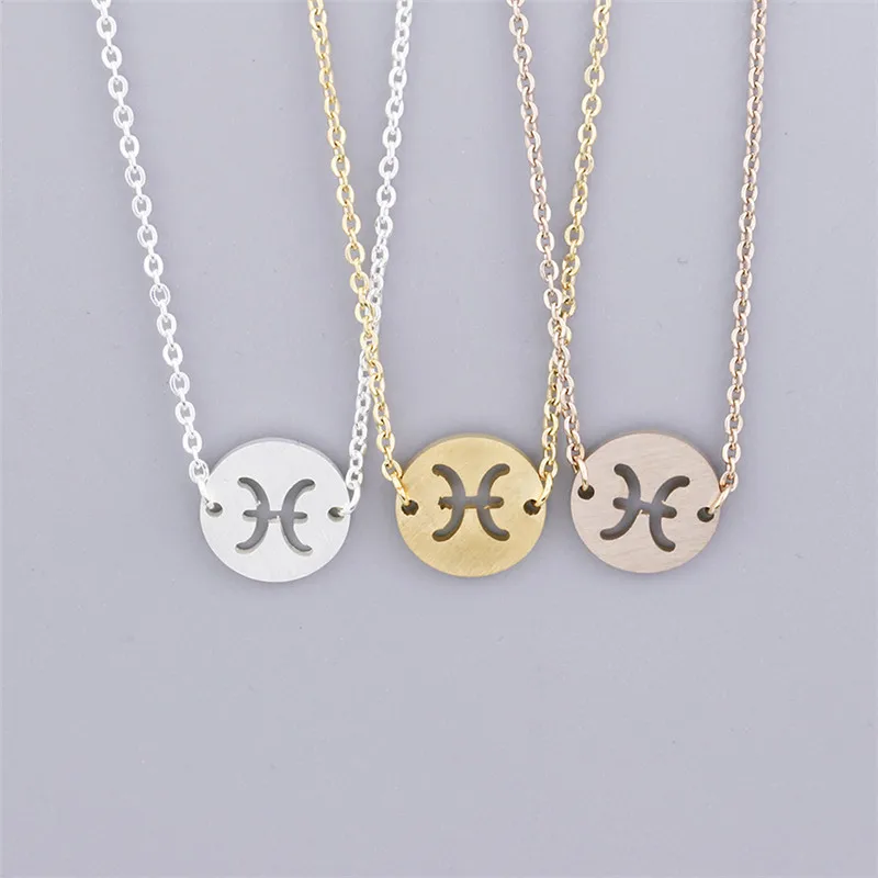 Wholesale Astrology Jewelry Constellation Bracelet Women Gold Silver Capricorn Aquarius Pisces