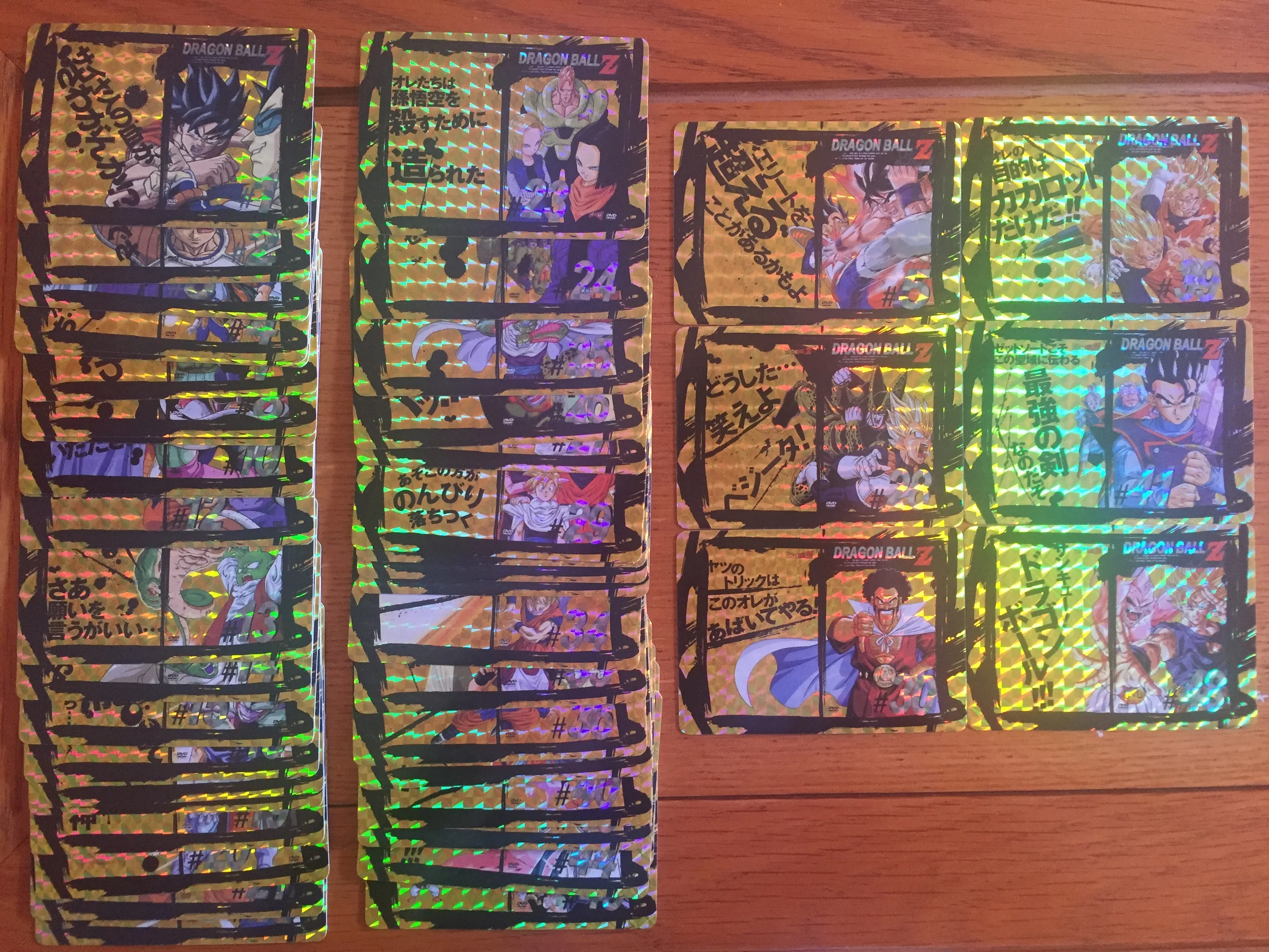 49 шт./компл. Dragon Ball Z CD DVD Полное издание CoverBall герои битва карты Гоку Супер игровая коллекция карт
