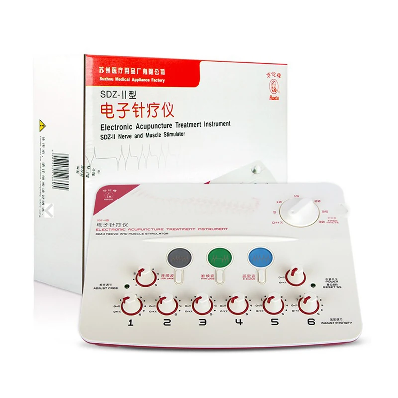 Hwato therapeutic massage Nerve and Muscle Stimulator SDZ-II massage electronic pulse needle Set hwato sdz ii therapeutic massage nerve and muscle stimulator massager electronic pulse needle set