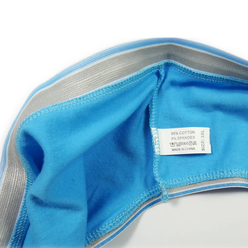 6 шт. 2XL 3XL 4XL женские хлопковые трусы Модные дышащие белье трусики сексуальные