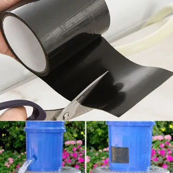 

150x10cm Super Strong Fiber Waterproof Tape Stop Leaks Seal Repair Tape Performance Self Fix Tape Fiberfix Adhesive Tape