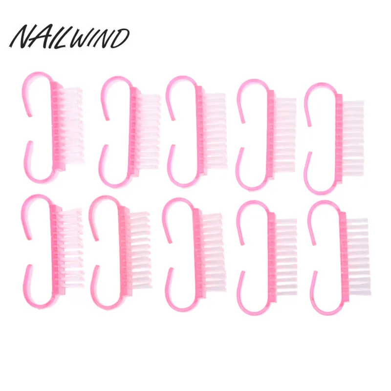 Пластиковая кисточка для ногтей NAILWIND инструменты маникюра педикюра мягкого