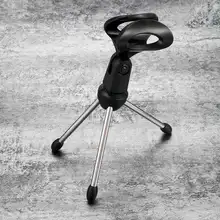 Высококачественный легкий переносной мини настольный стабилизатор из цинкового сплава, регулируемый штатив для микрофона, подставка для микрофона