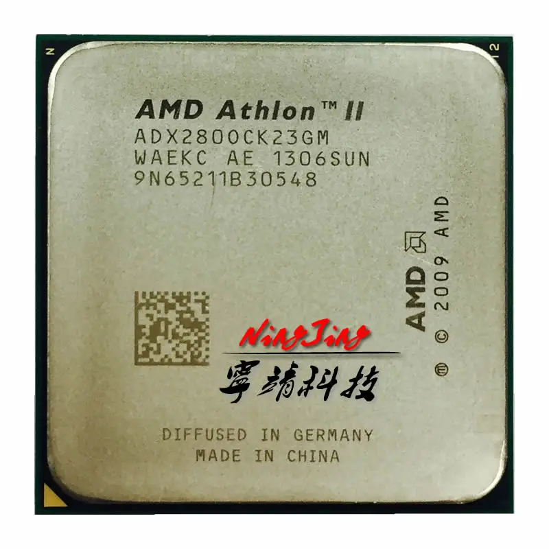 Processador amd athlon ii x2 280, cpu dual core 3.6 ghz com soquete am3 ...